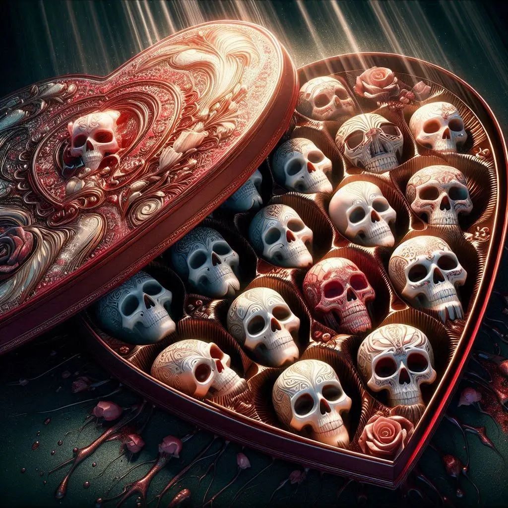 Cursed white chocolates