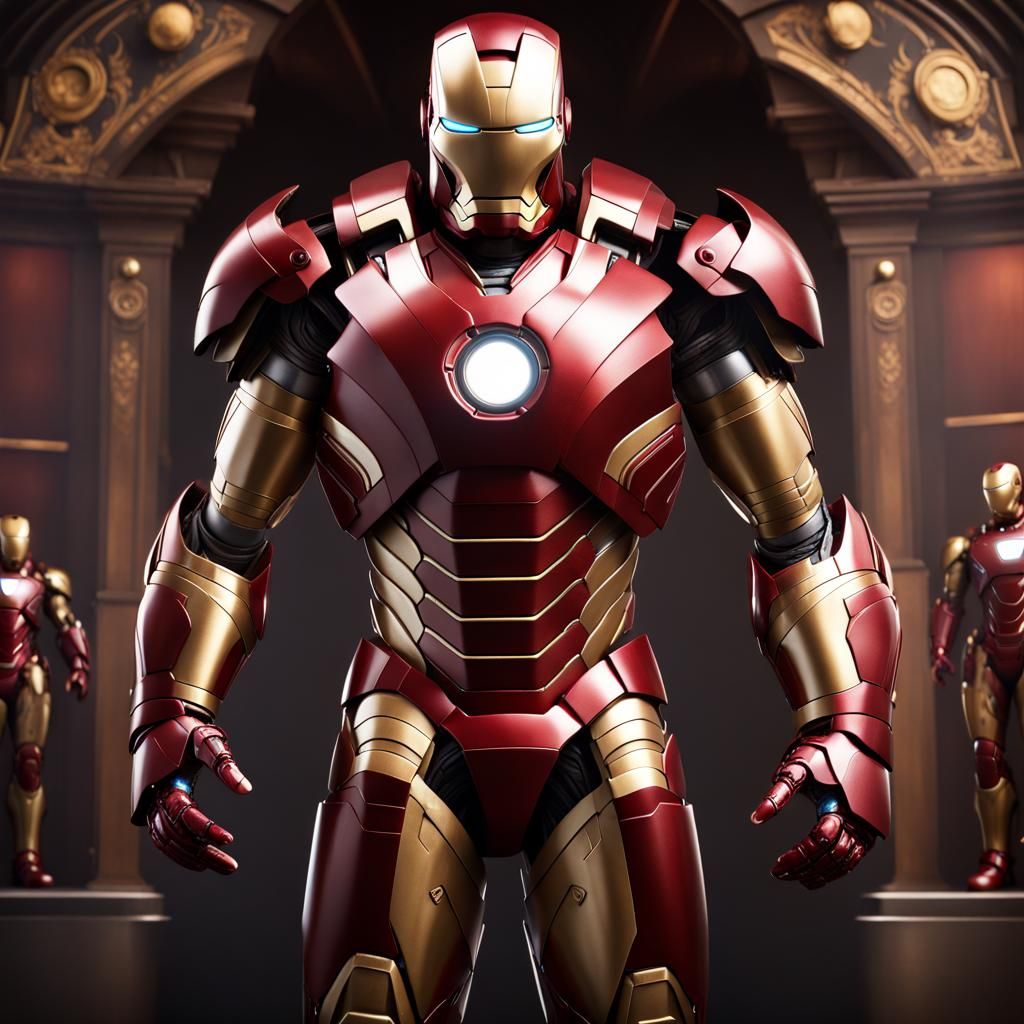 Iron Man AI Generated Artwork NightCafe Creator