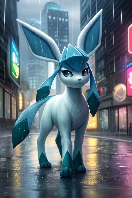 only a glaceon