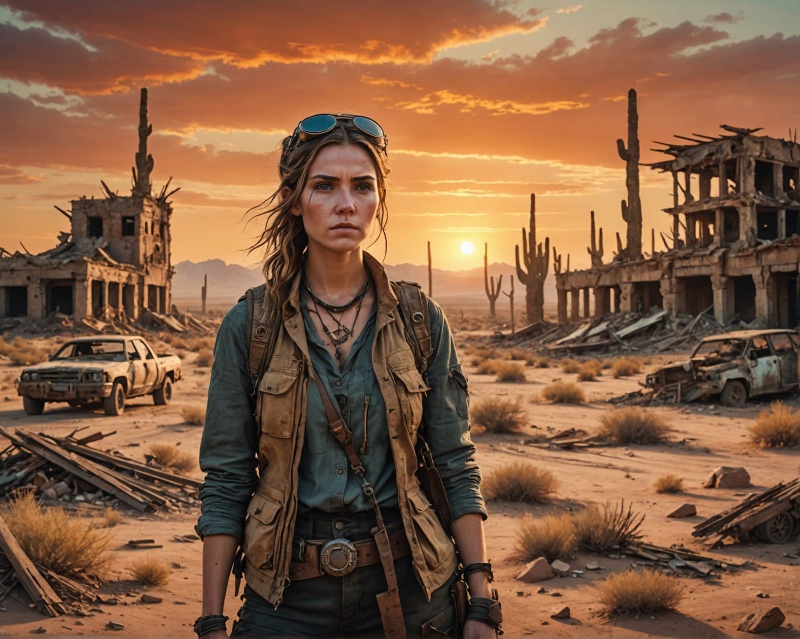 Surviving in the ruins  by @-kitty-