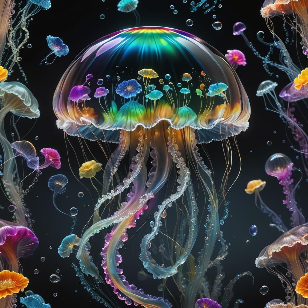 Rainbow Jellyfish 