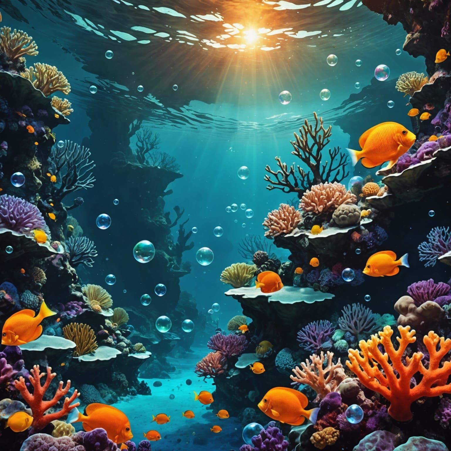 Under the sea