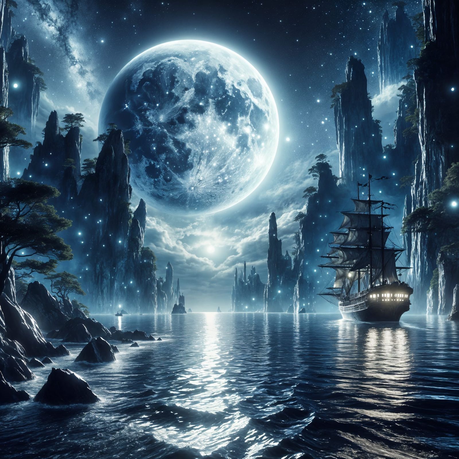 Moonglow Cove  by @TheStarWarsNerd