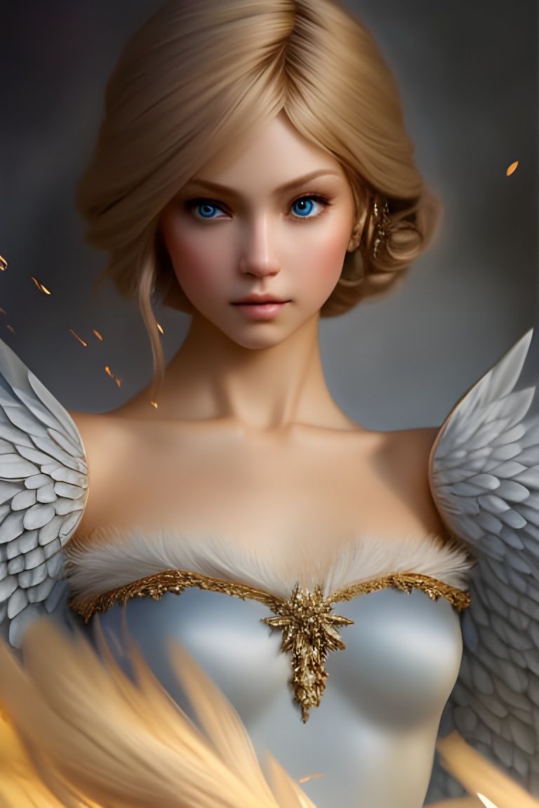 Insanely detailed gorgeous blonde lady :: perfect proportion...