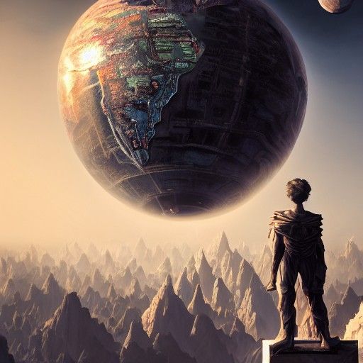 I'm the one with the world on my shoulders