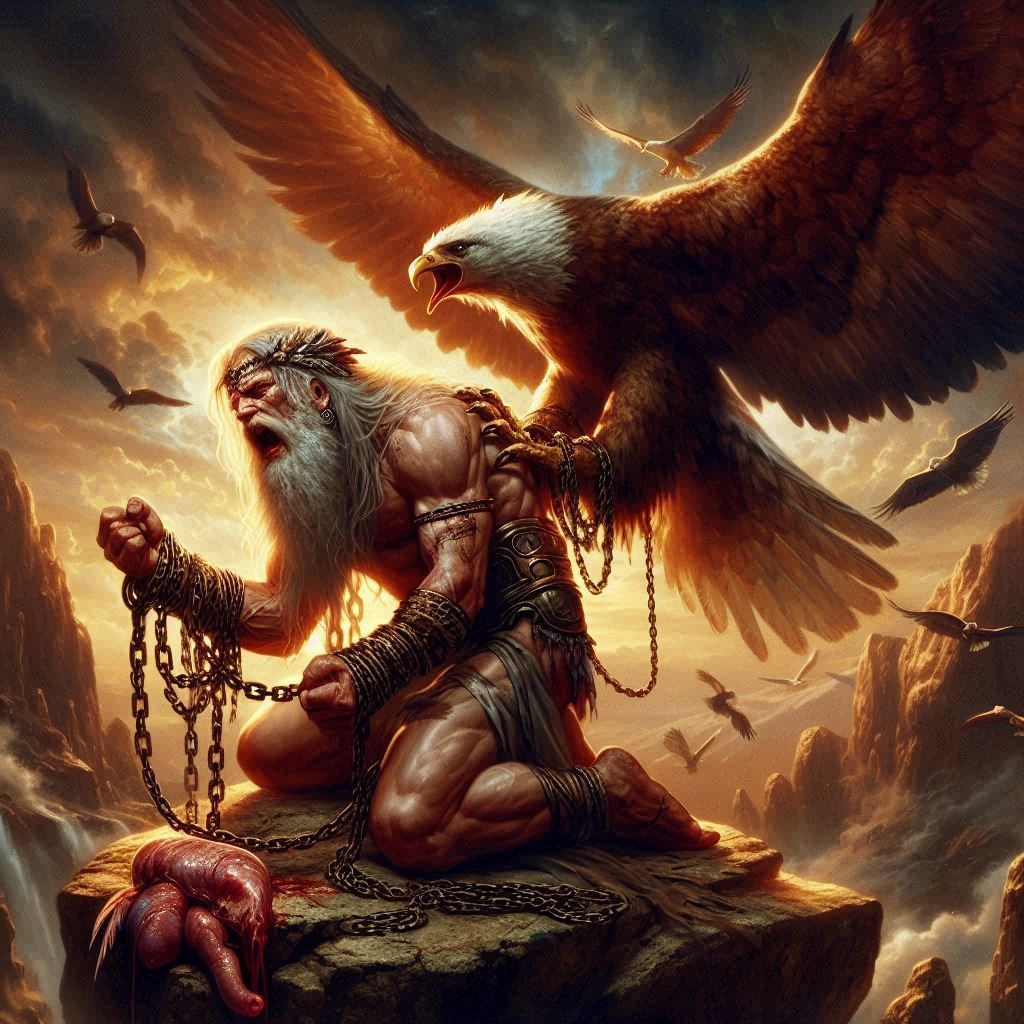 The punishment of Prometheus