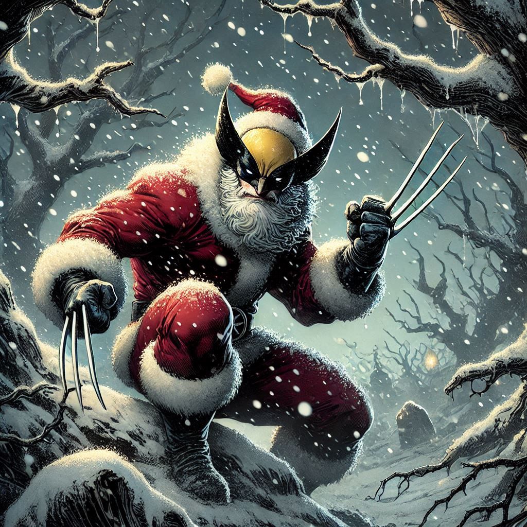 Santa Claws - Merry Xmas, bub.