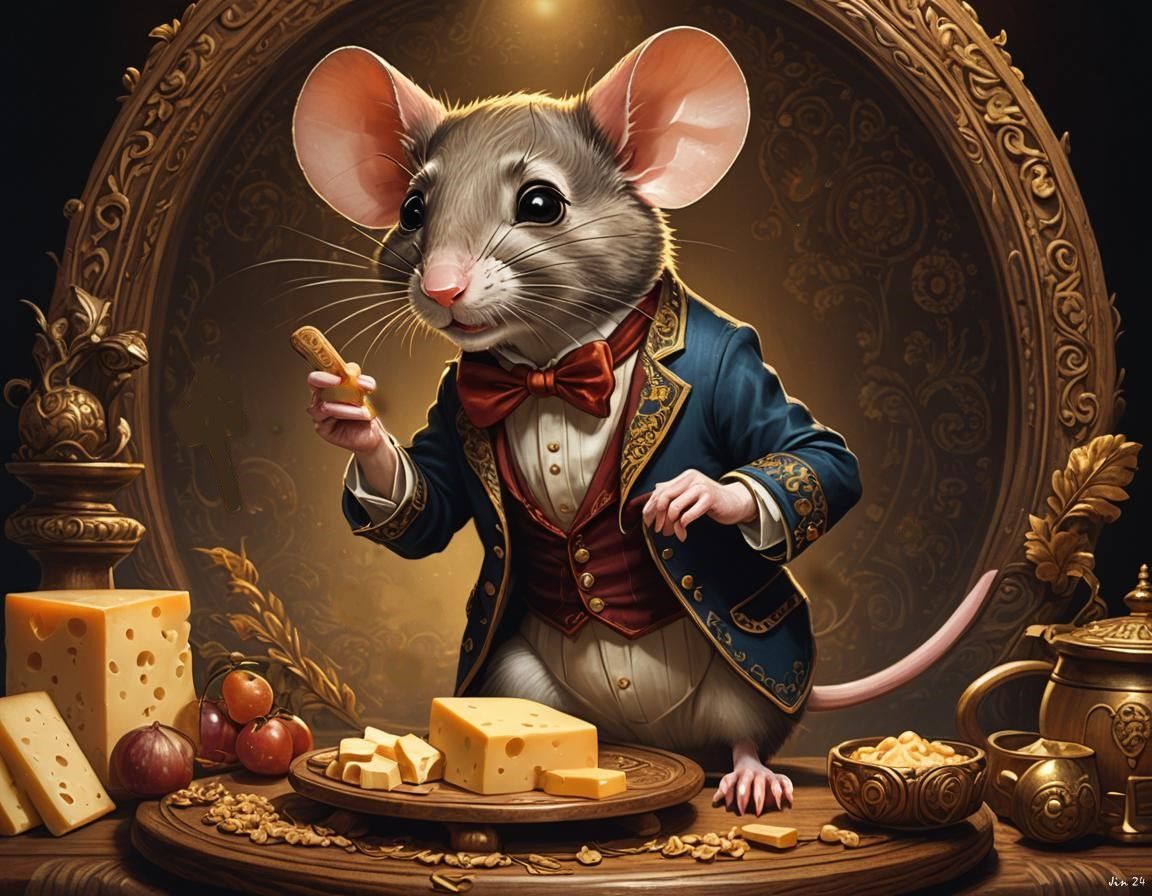 Sir Rodney Mouse is in the house