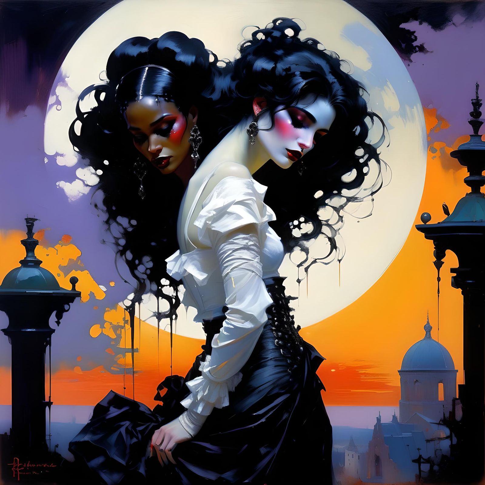 Black Ferdinand Knab Pino Daeni Gerald Brom bauhaus gothic art art ...