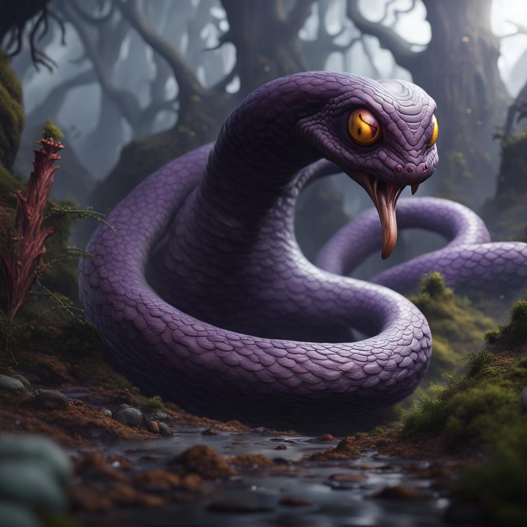 Realistic arbok