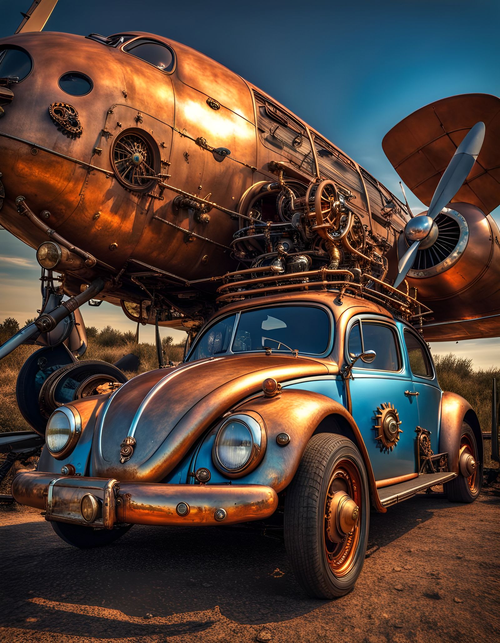 Rusty legends  by @Alien00