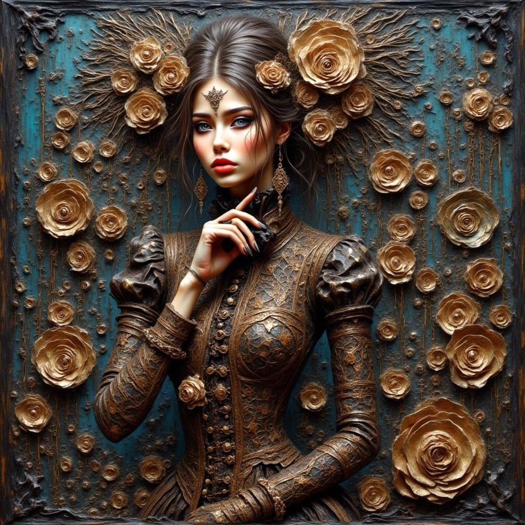  <lora:Macabre Flux:1.0>