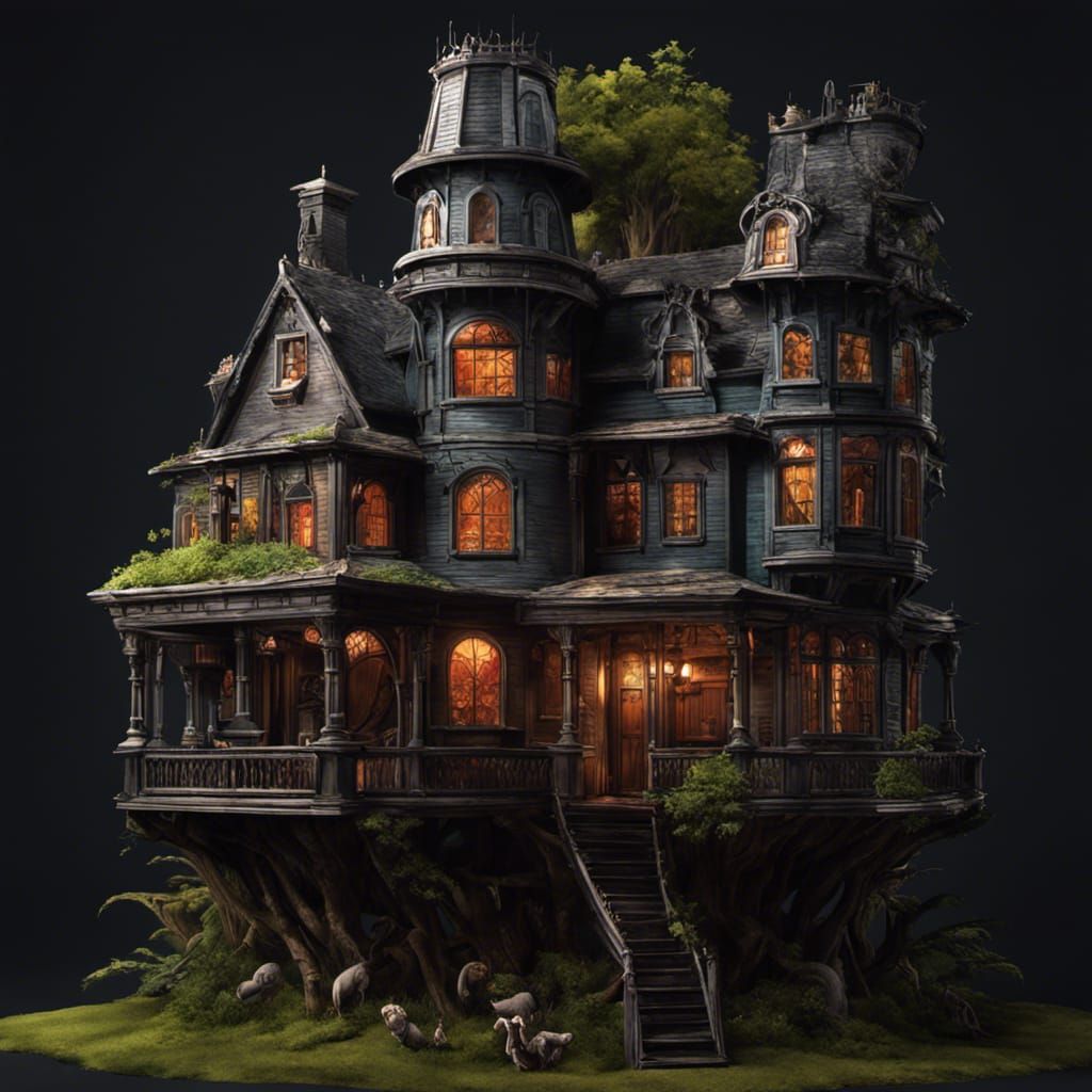 Addams Family Treehouse