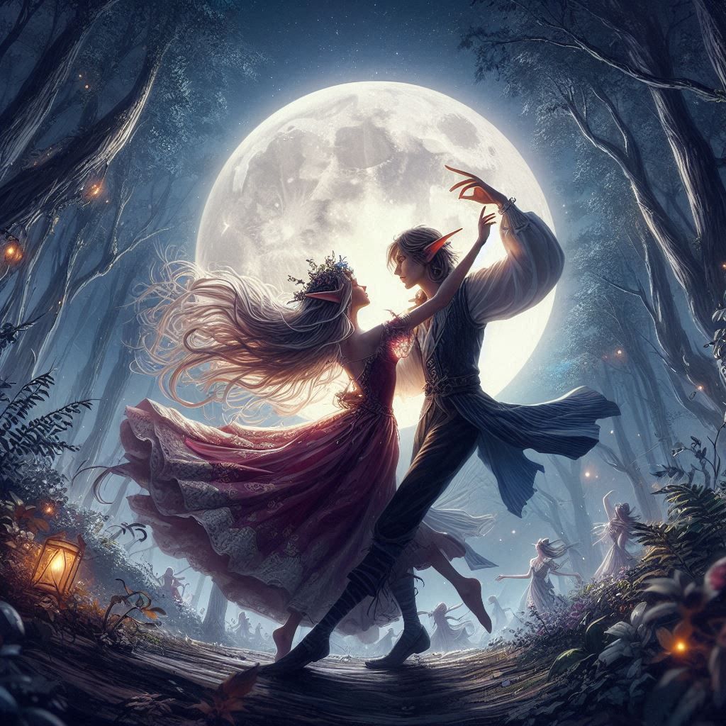Elven Lovers Dancing
