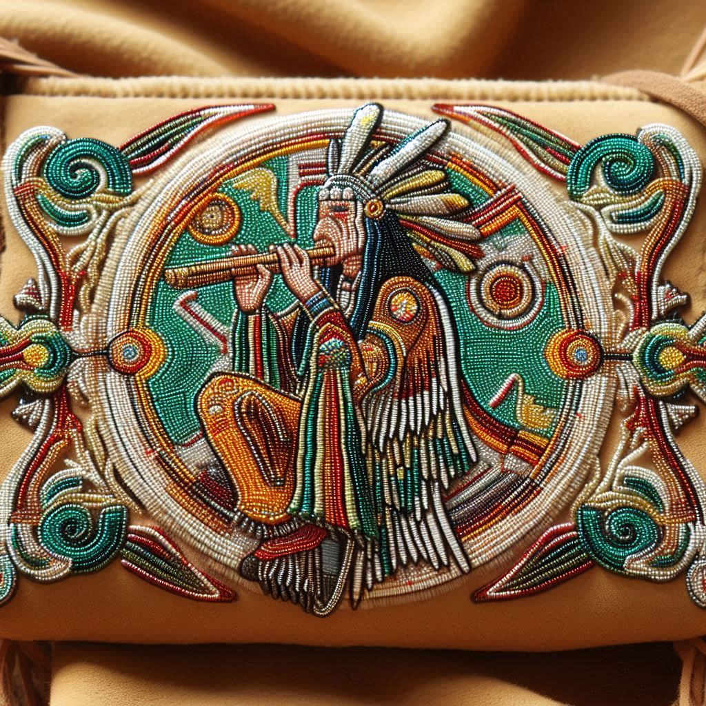 Native American Beadwork Made in China