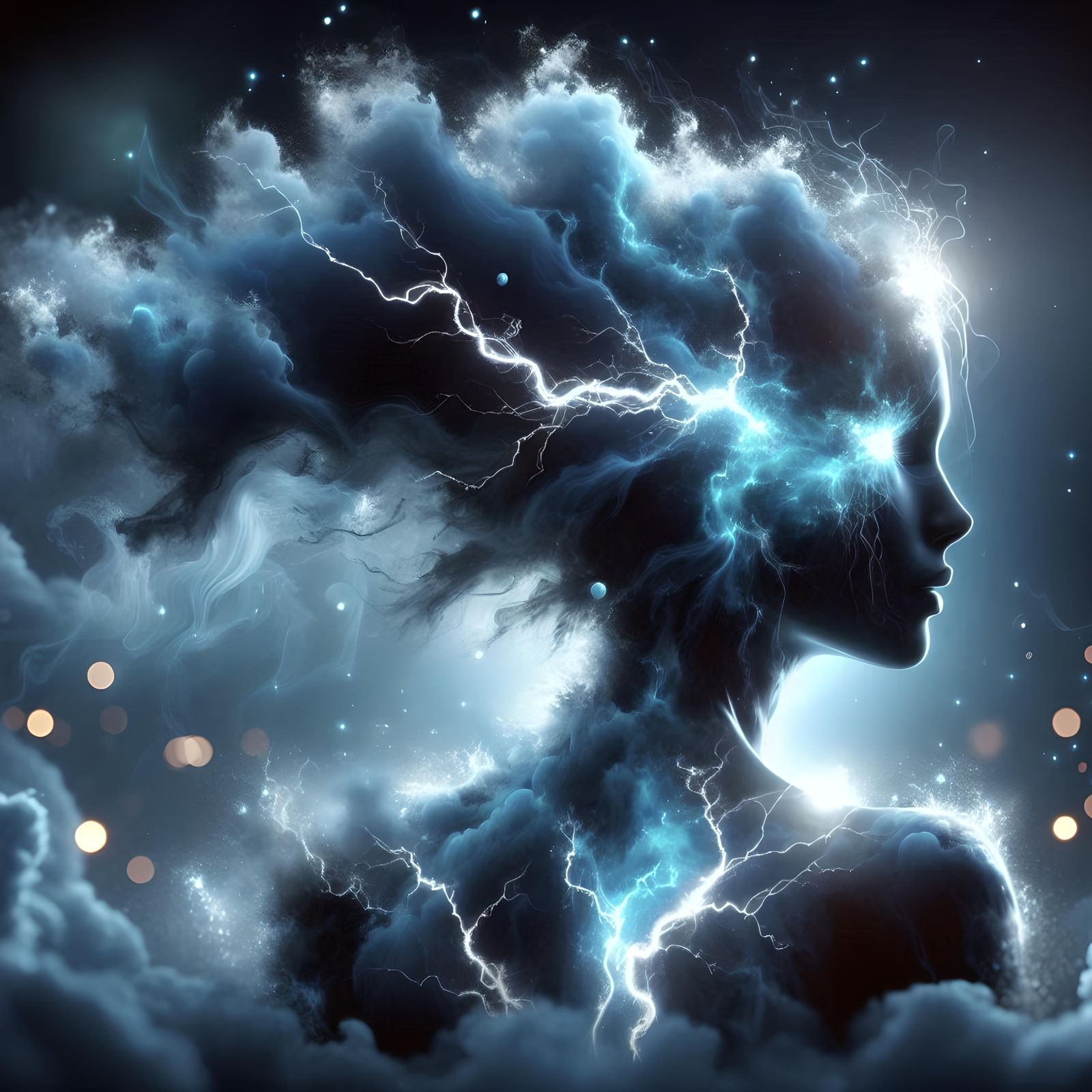 The mesmerising blue spectrum embrace of Xe