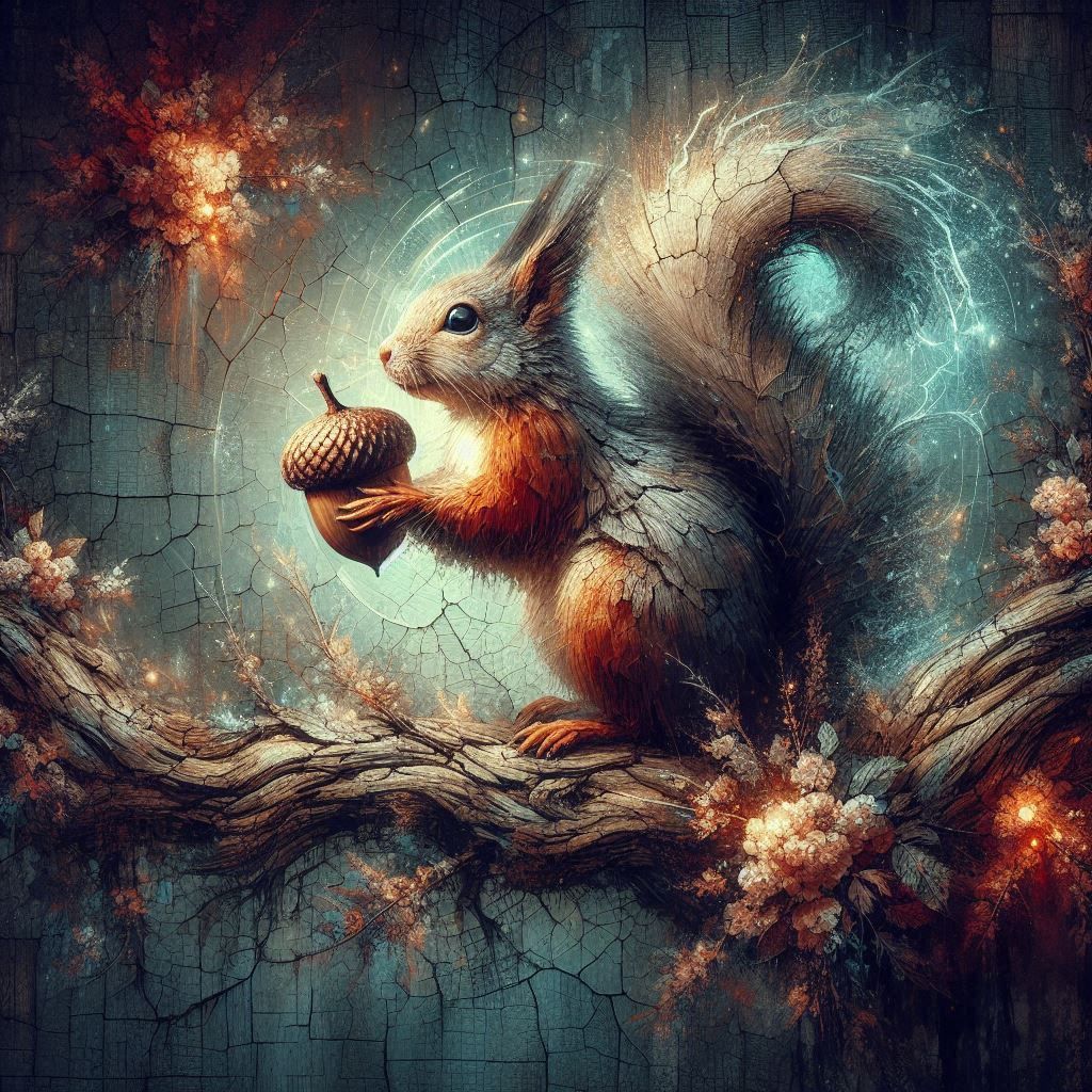 Squirrel  by @Sonia