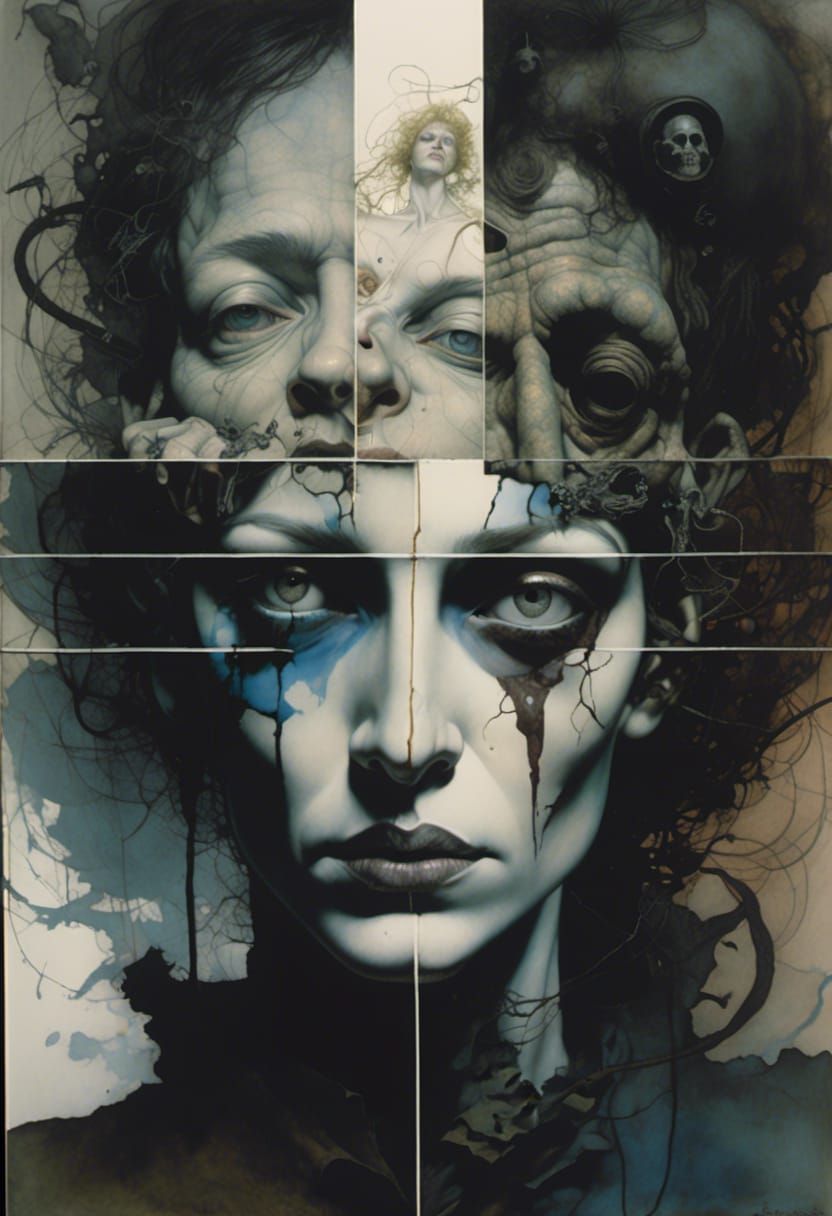 Jodie Foster's Army: Watercolor and Ink Masterpiece