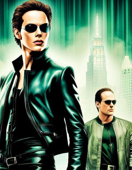 The Matrix Movie Poster Art