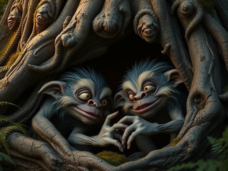 Homage to Froud (Boggarts)