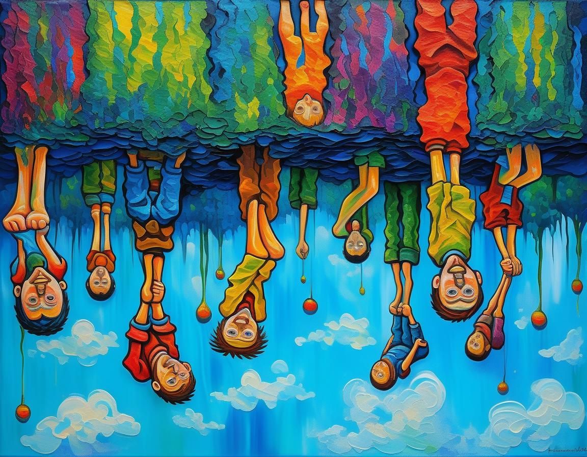 Upside Down  by @Helena_vainyksi