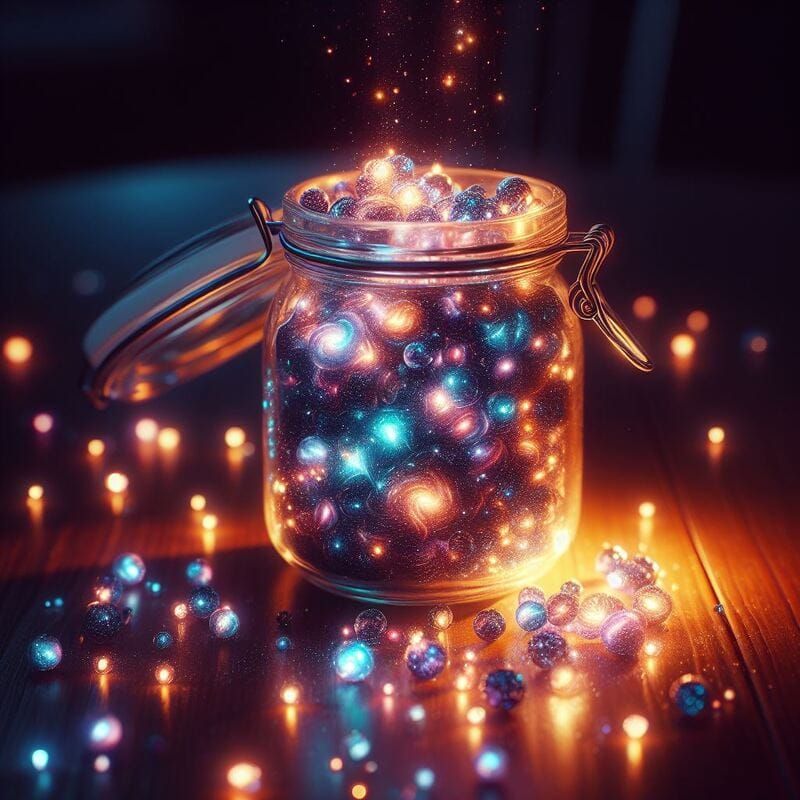 Someone left the jar of the Universe open...