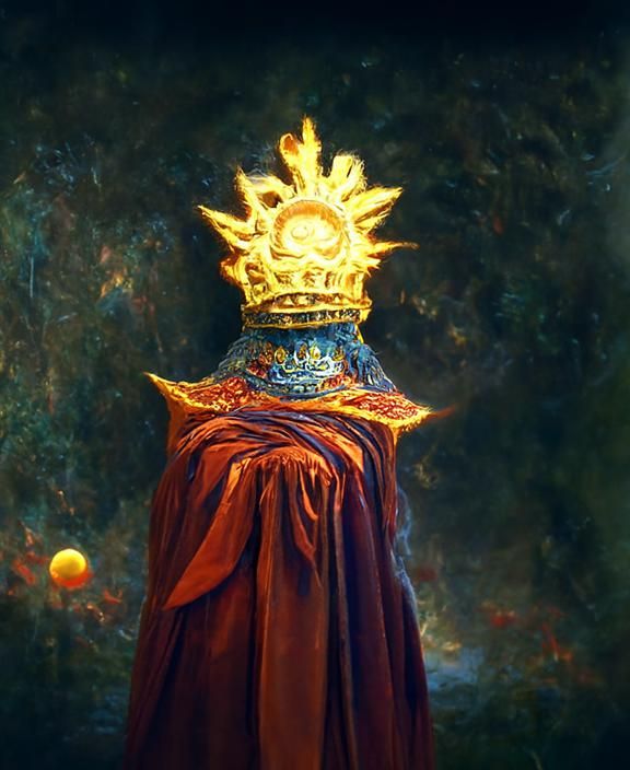 "Sun Prince", by John Anster Fitzgerald, by Thomas Kinkade, ...