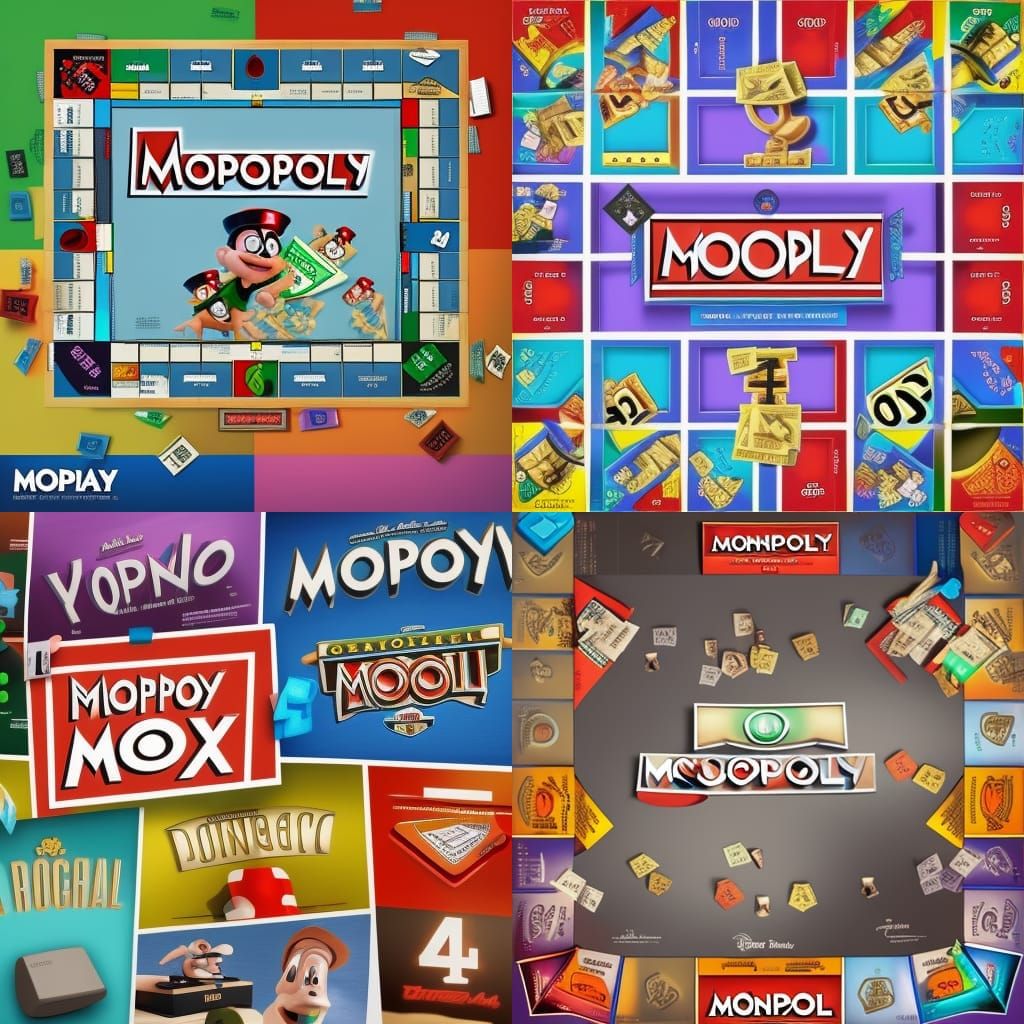 Different monopoly versions
