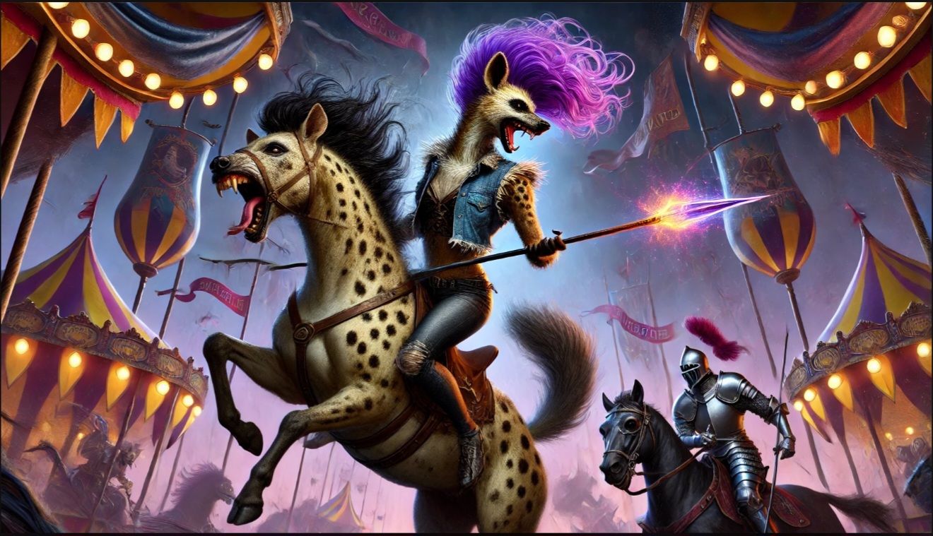 Scuzzy Jousting, Obviously