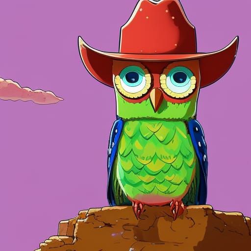 cowboy owl