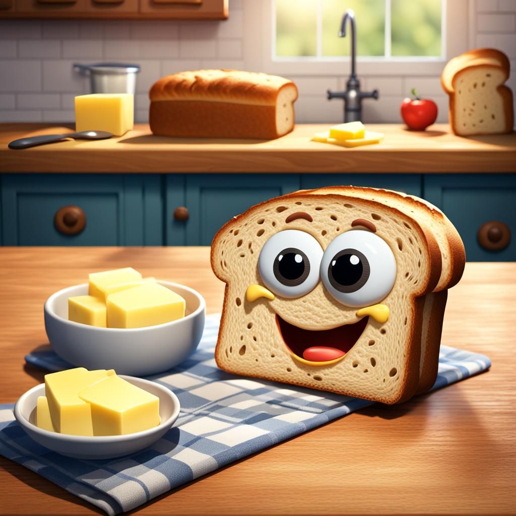 You’re my butter half…