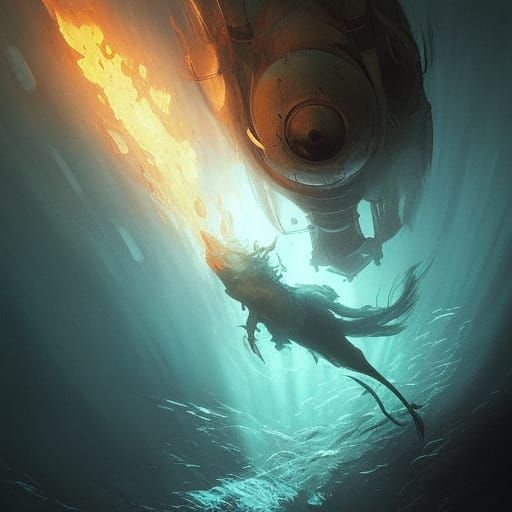 fire underwater