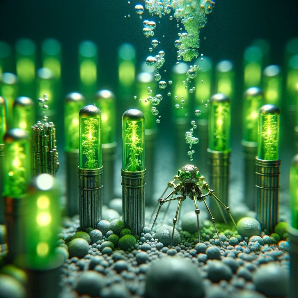 The strange world of micro bots, going were we can not.