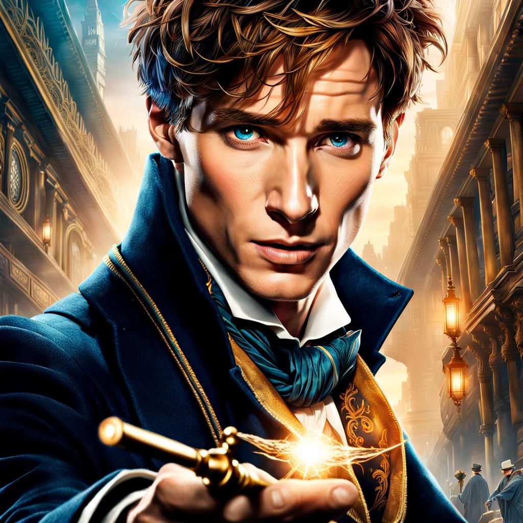 Newt Scamander AI Generated Artwork NightCafe Creator