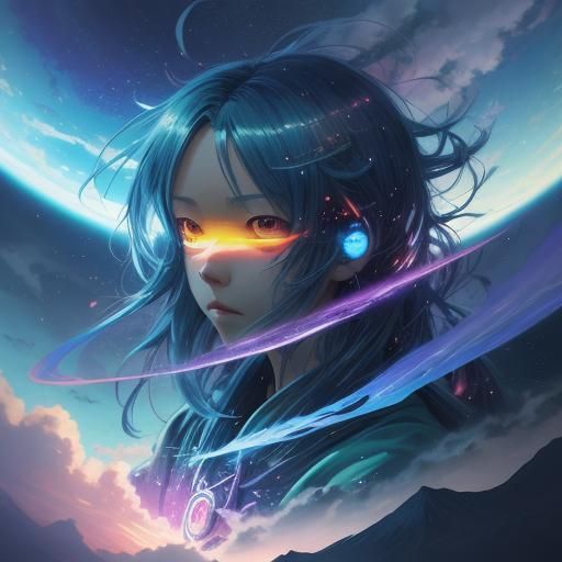 By artist "anime", 3d anime art, inspired by WLOP, Artstatio...