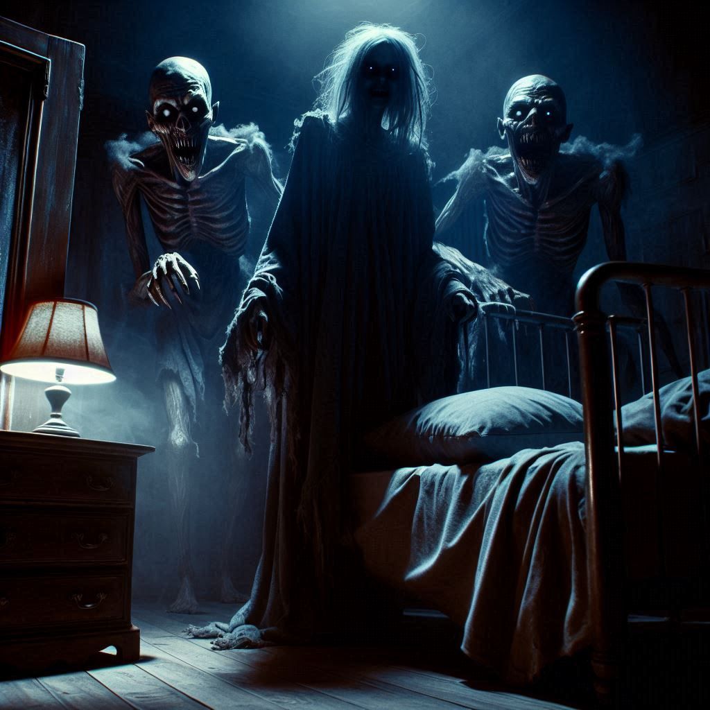 When the lights go down, in the California town