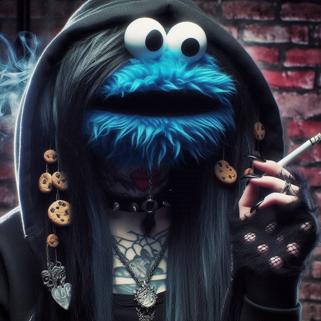 Emo Cookie Monster