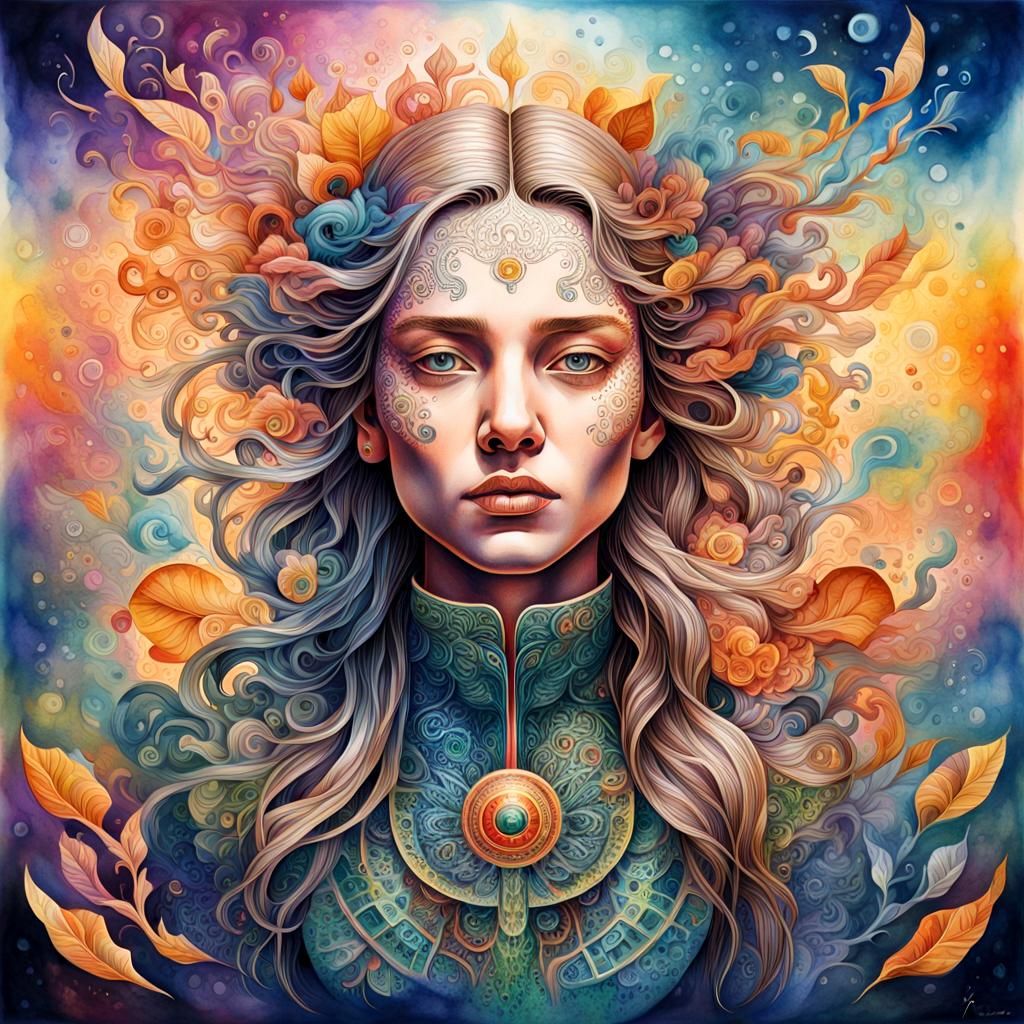 Fantasy woman - AI Generated Artwork - NightCafe Creator