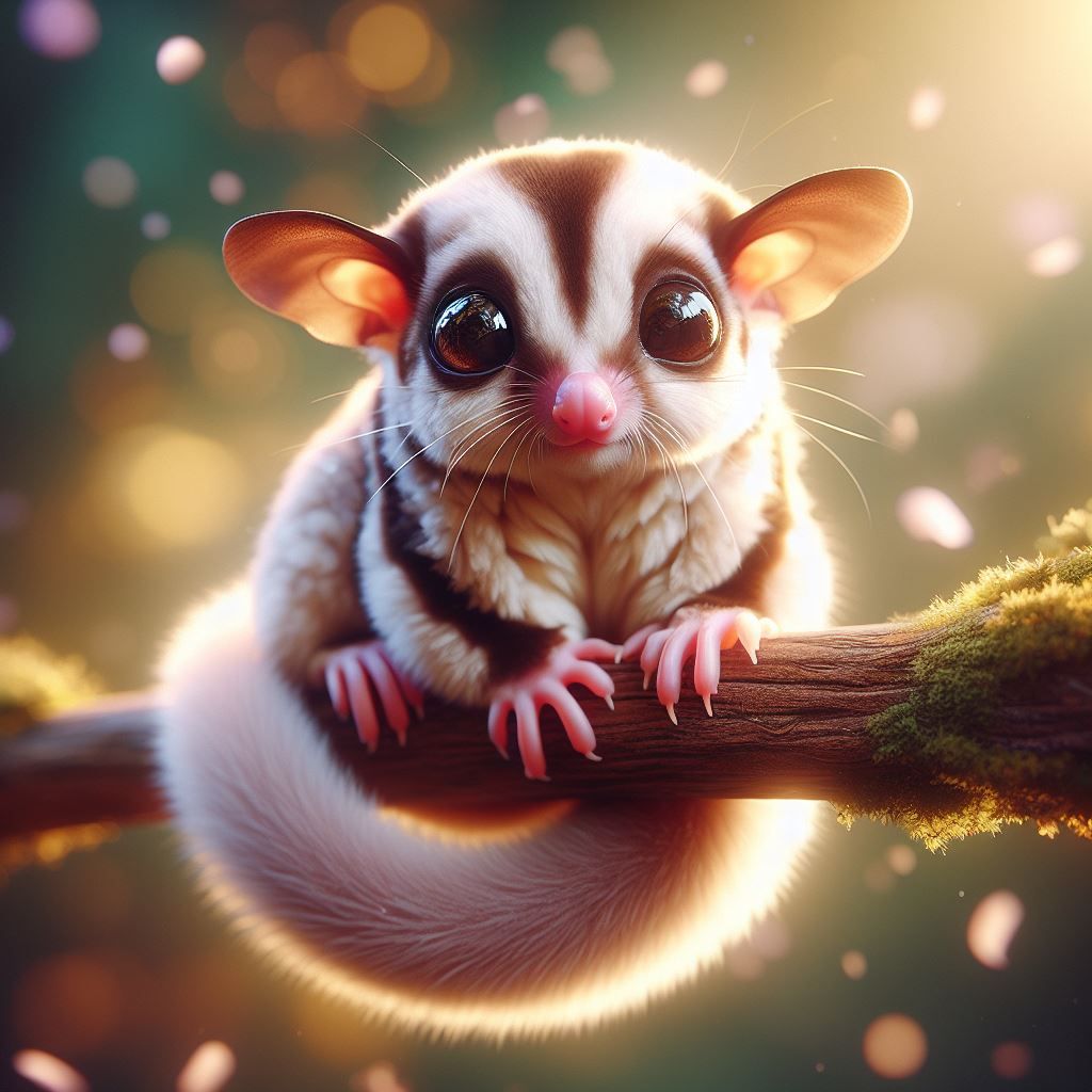 Cute Sugar Glider