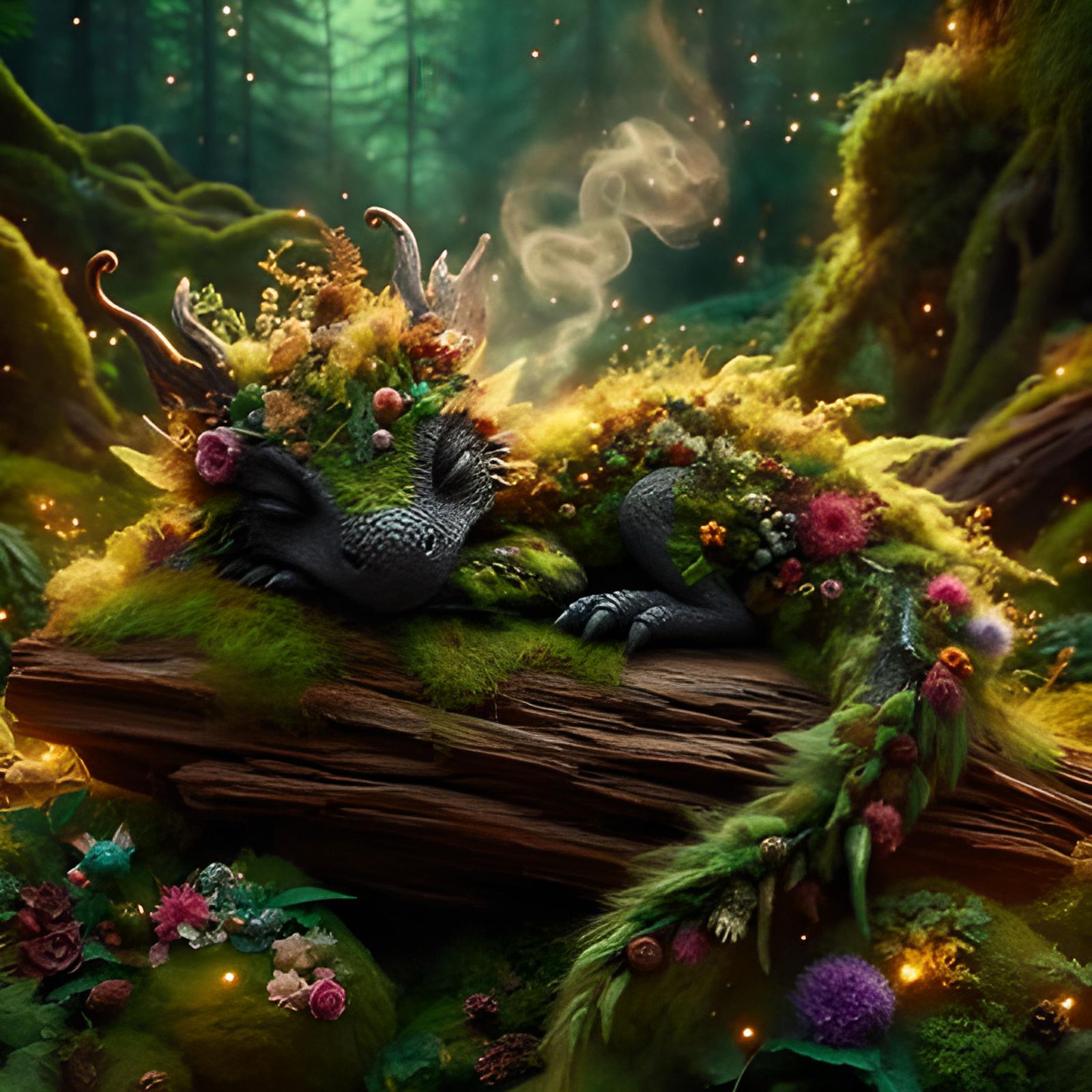 Baby Dragon Napping🐉💨