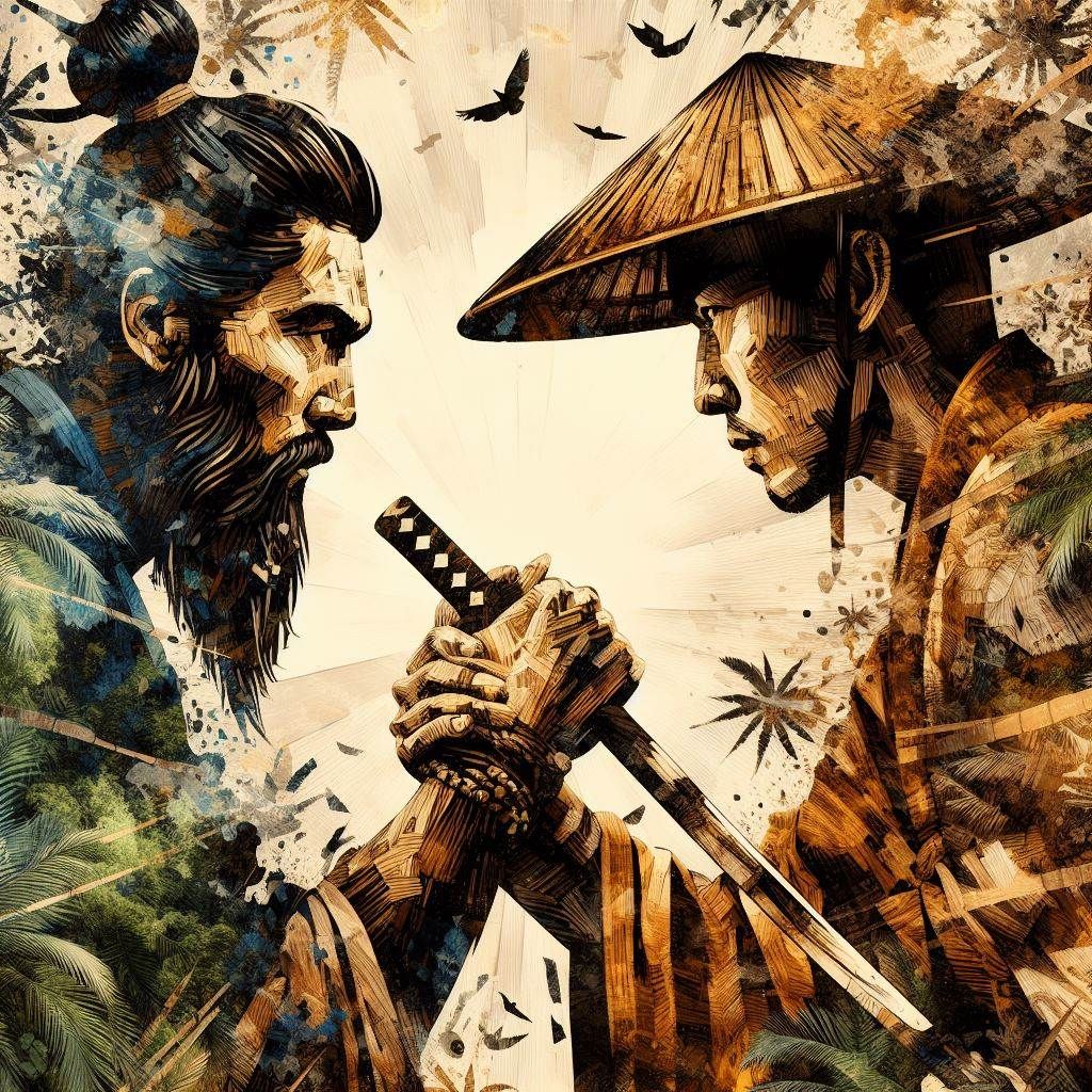 Drunken Monk Vs Samurai (Worlds Colliding)