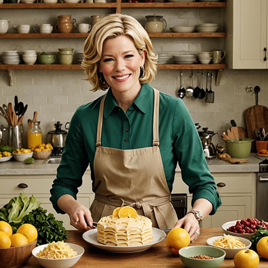 Elizabeth Banks as Martha Stewart