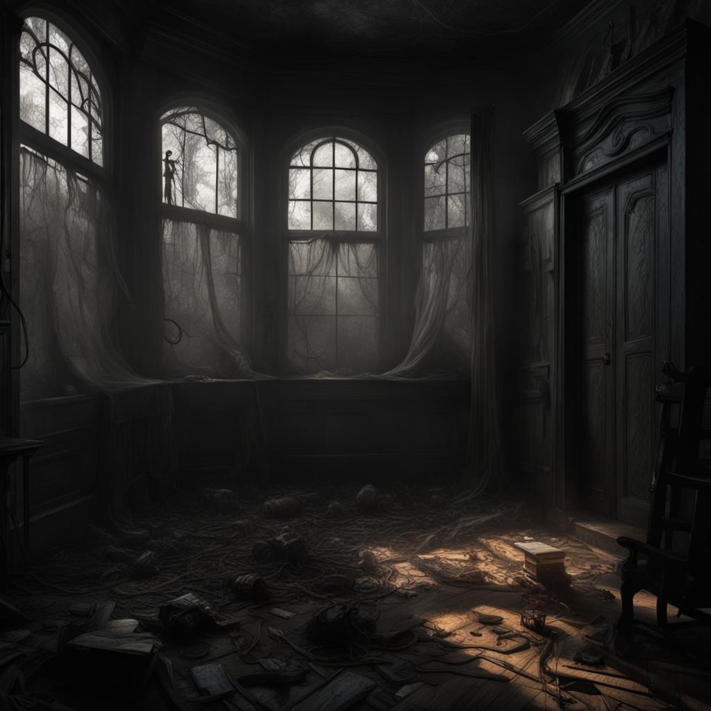 HUNTED HOUSE - AI Generated Artwork - NightCafe Creator