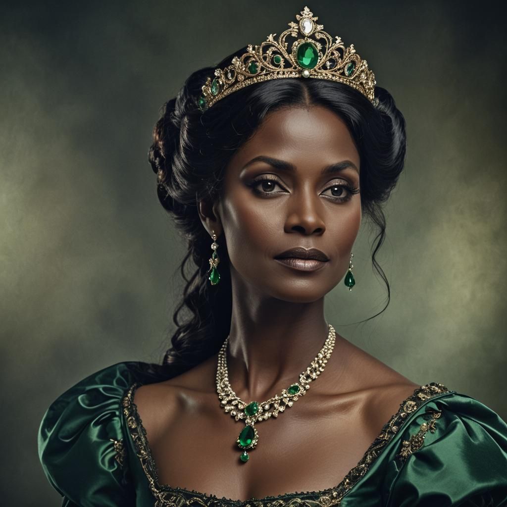 Lady in Green