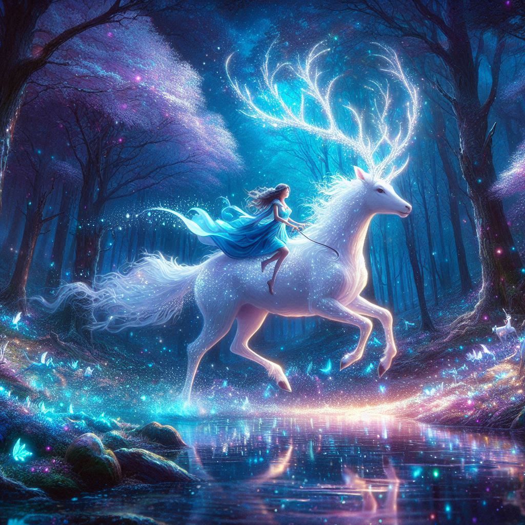 Enchanted and mystical illustration