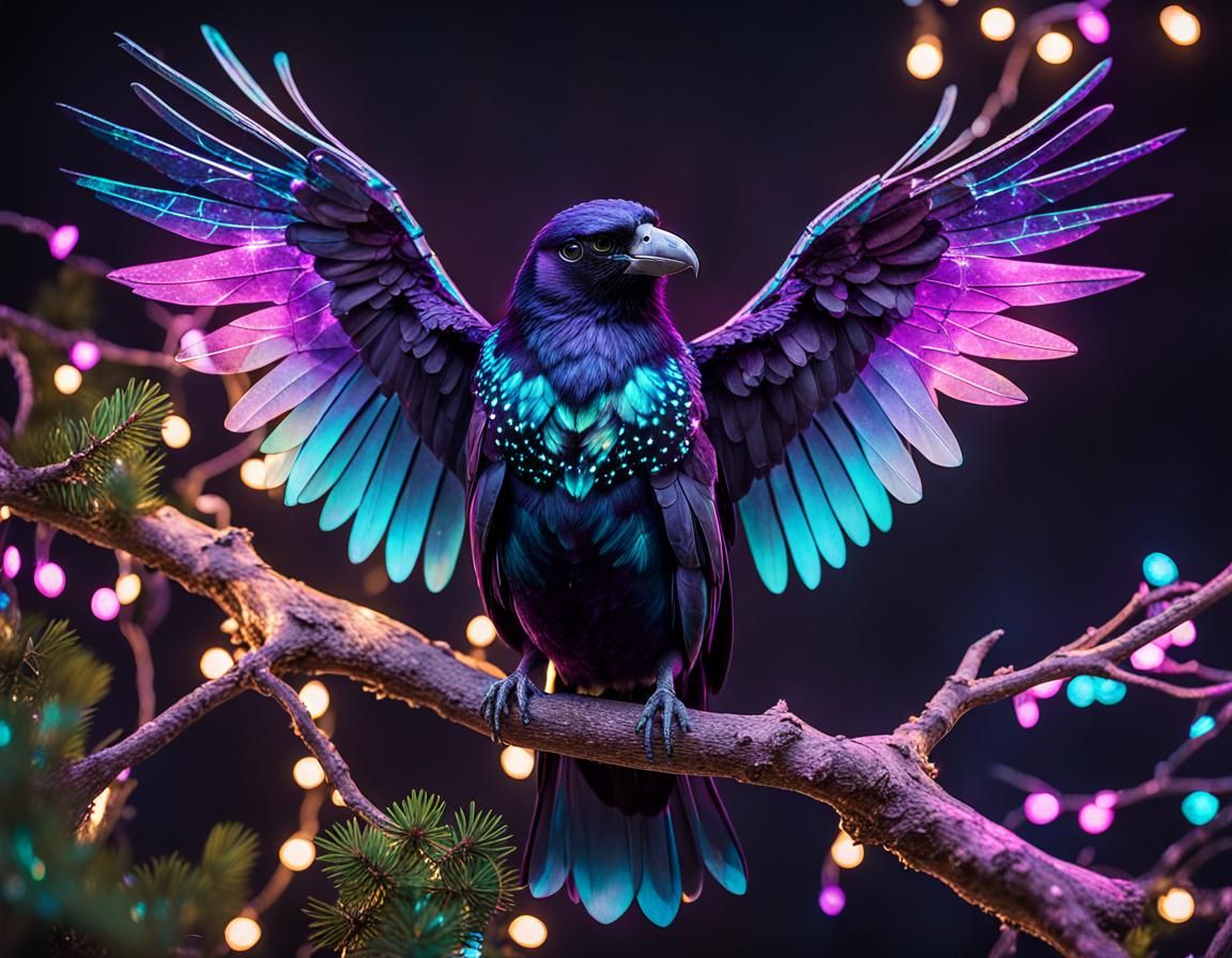 The Iridescent Raven