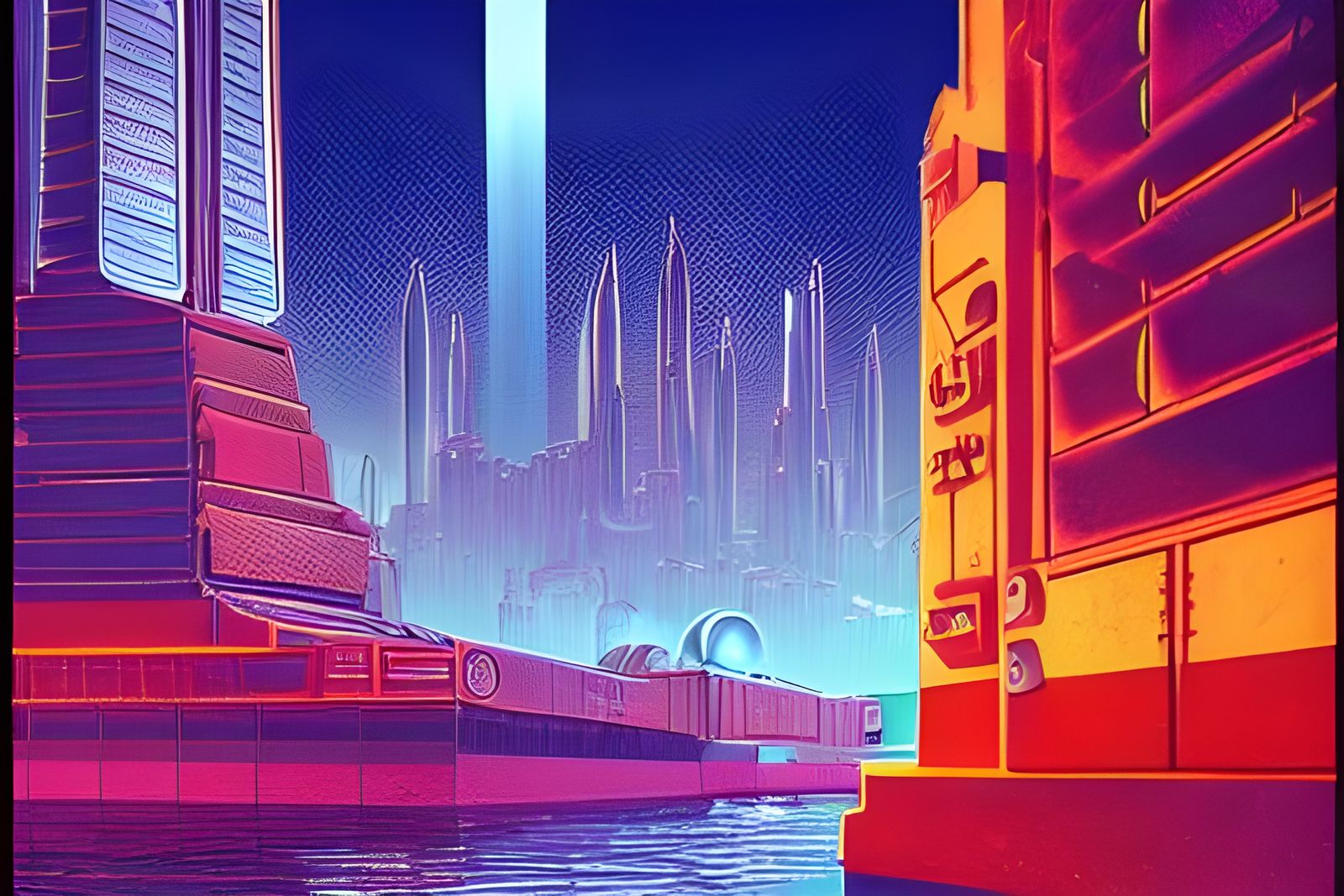 city blocks