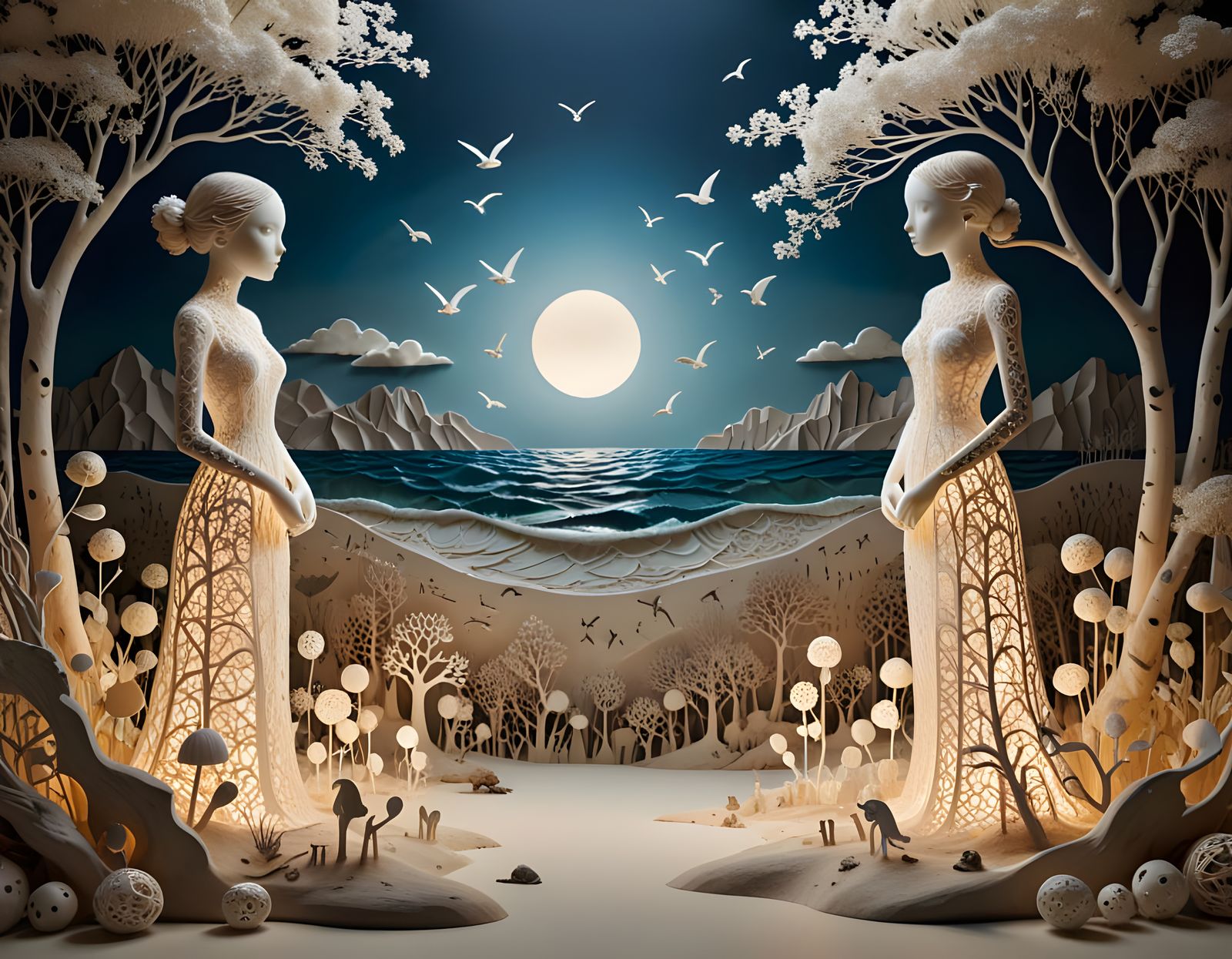 Dreamlike serenity  by @Neluriko