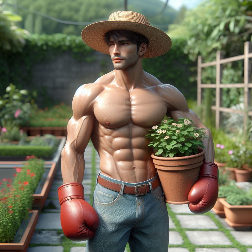 Boxer & Gardener