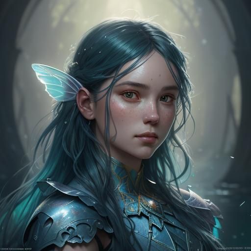 Water Fairy Wonderland - AI Generated Artwork - NightCafe Creator